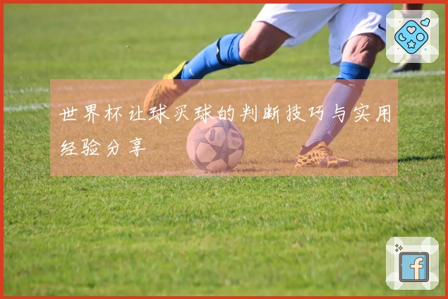 世界杯让球买球的判断技巧与实用经验分享